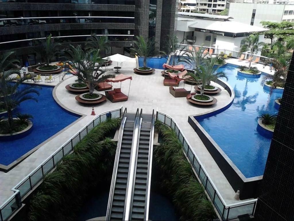 Apartamento De Luxo Landscape Beira Mar Platinum Форталеза Экстерьер фото